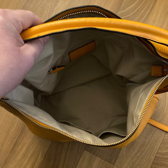 Coach Bleecker Sullivan NWOT Tangerine Orange Hobo 31623 Soft Pebbled Leather - Picture 12 of 13